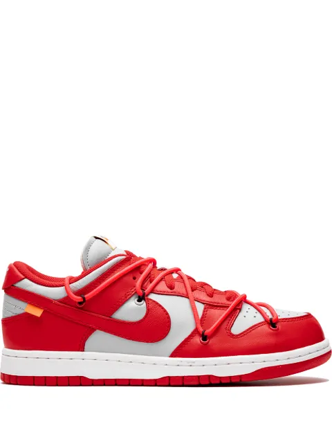 Nike X Off-White Dunk Low "University Red" sneakers Red CT0856600