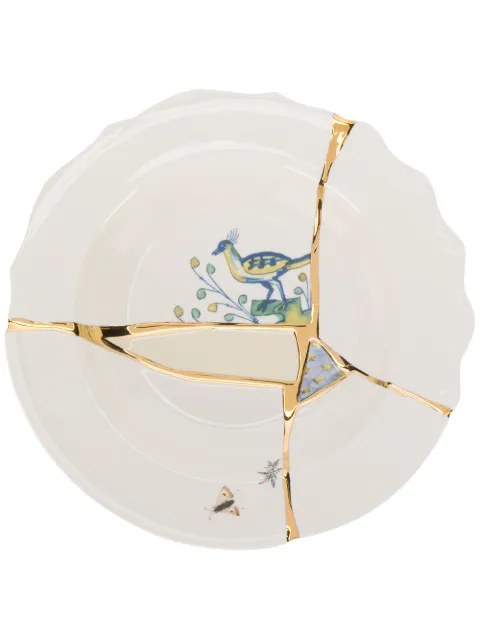 Seletti Kintsugi dessert plate (24cm) White 09621KINTSUGI