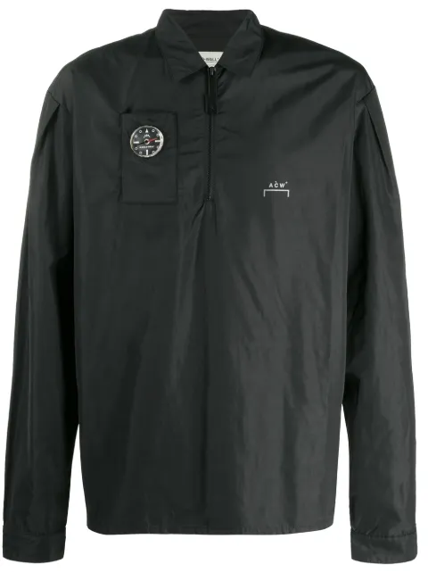 A-COLD-WALL* nylon compass jacket Black ACWMF19PNB05