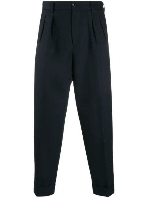 PT Torino tailored trousers Blue ZF0SZ00GHOMR210360150941