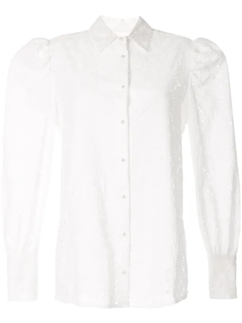 Macgraw Innocent floral blouse White H023I
