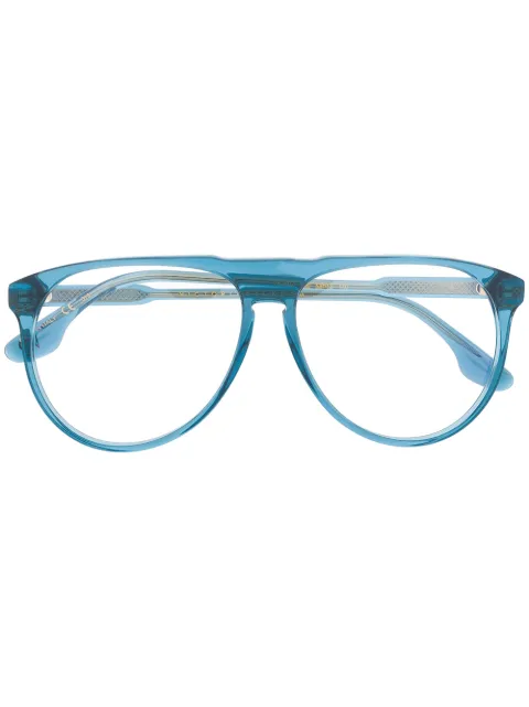 Victoria Beckham Eyewear round glasses Blue VB2602