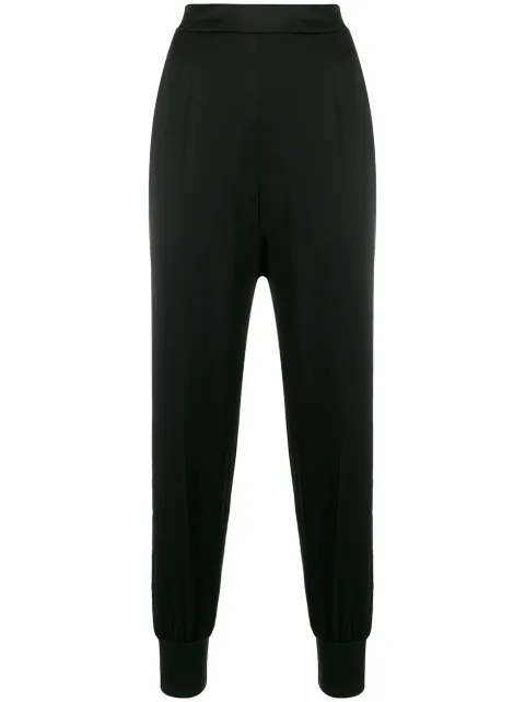 Stella McCartney crochet sided trousers Black 600959SOA82