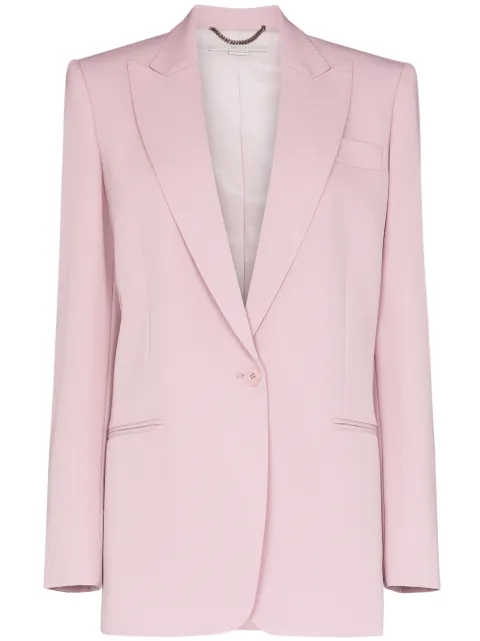 Stella McCartney single-breasted blazer Purple 600557SNB48