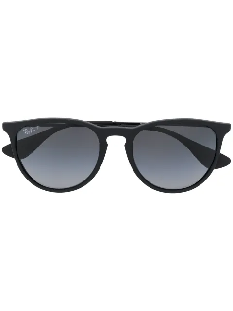 Ray-Ban Erika oval frame sunglasses Black RB4171