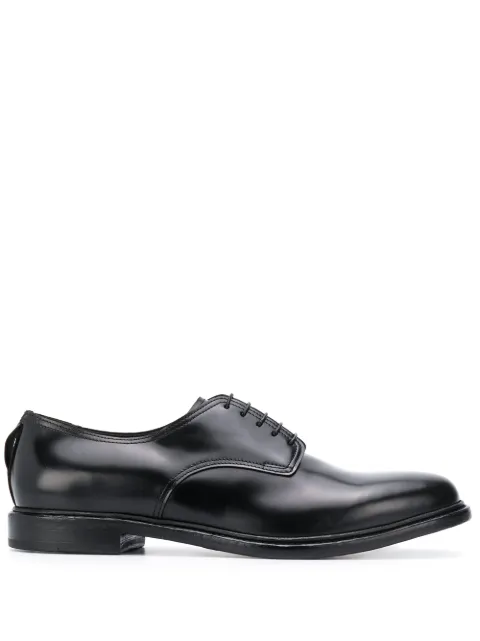 Dell'oglio patent derby shoes Black 359ROANONERO151998