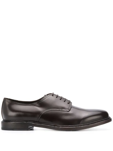 Dell'oglio lace-up derby shoes Brown 359ROANOTESTAMORO151995