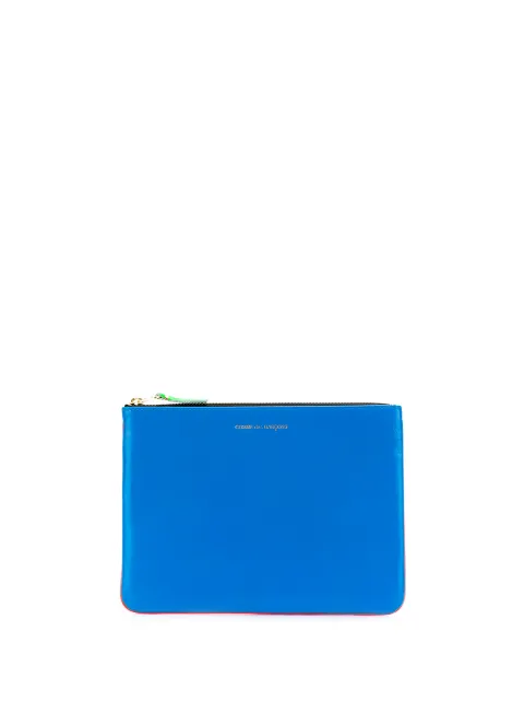 Comme Des Garçons Wallet SA5100 embossed logo wallet Black SA5100VB