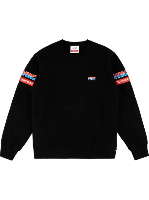 Supreme Honda Fox Racing sweatshirt Black SU7941