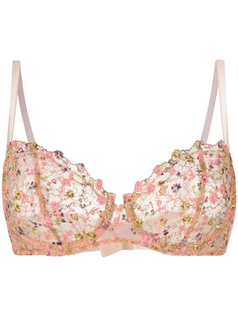Gilda & Pearl Fleuriste lace bra Pink 1916