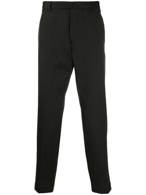Dell'oglio tapered wool trousers Green NAGON2249