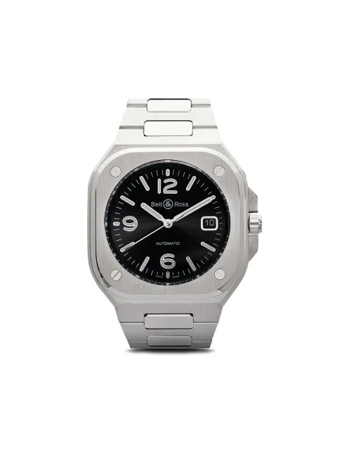 Bell & Ross BR 05 Black Steel 40mm Black BR05ABLSTSST