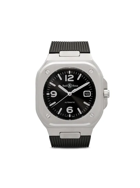Bell & Ross BR 05 Black Steel 40mm Black BR05ABLSTSRB
