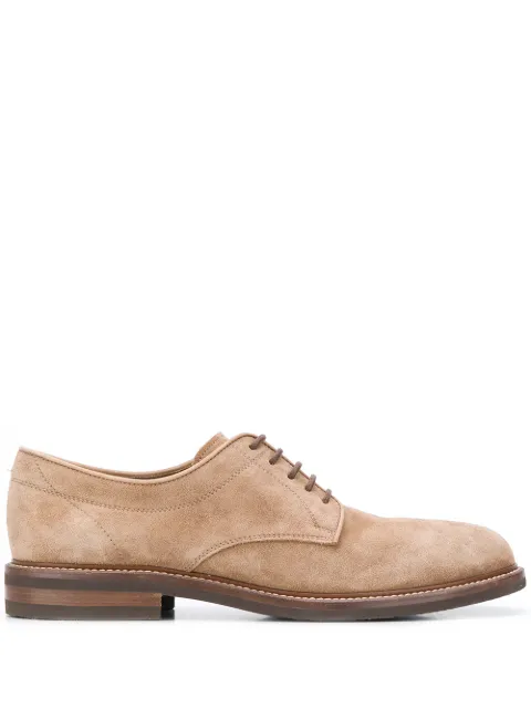 Brunello Cucinelli lace-up derby shoes Neutrals MZUKUDK938C6109