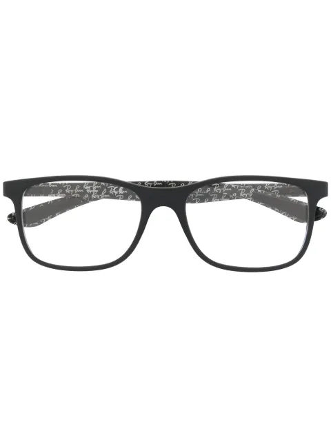 Ray-Ban RB8903 angular-frame glasses Black RB8903