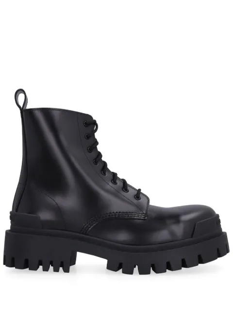 Balenciaga Strike 20mm lace-up boots Black 590974WA960
