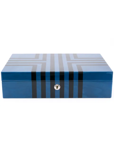 Rapport Labyrinth Ten watch box Blue L440