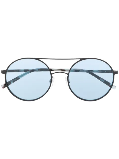DKNY aviator-frame tinted sunglasses Black DK300S