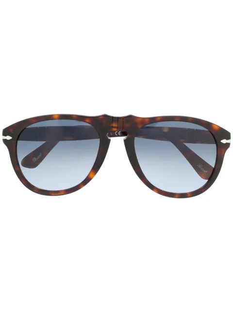 Persol PO0649 tortoiseshell-effect sunglasses Brown PERSOL0649S2486