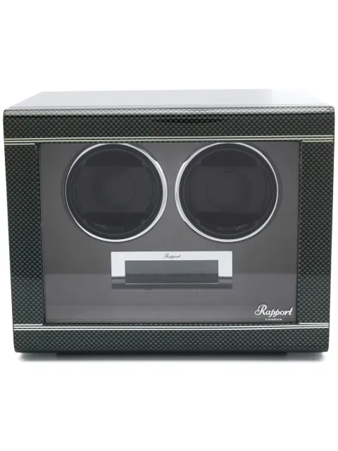 Rapport Formula Double Watch Winder Black W562