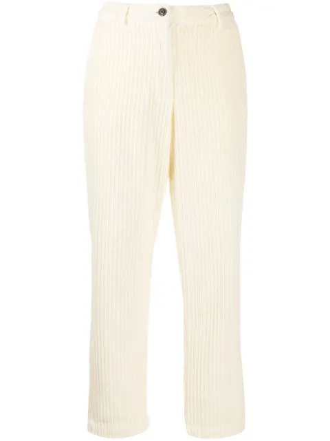 Woolrich cropped corduroy trousers Neutrals WWPAN1261UT1816
