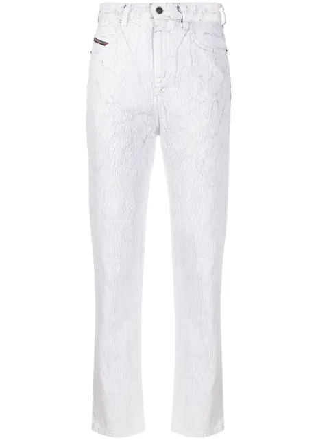 Diesel D-Eiselle 069JJ straight jeans White DEISELLESP400SE5G069JJ