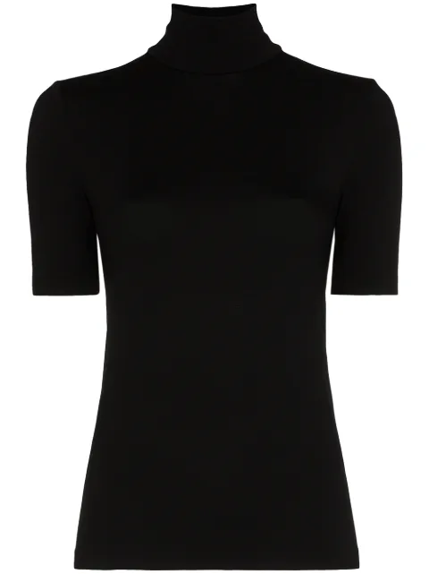 Wolford Aurora turtleneck top Black 56218