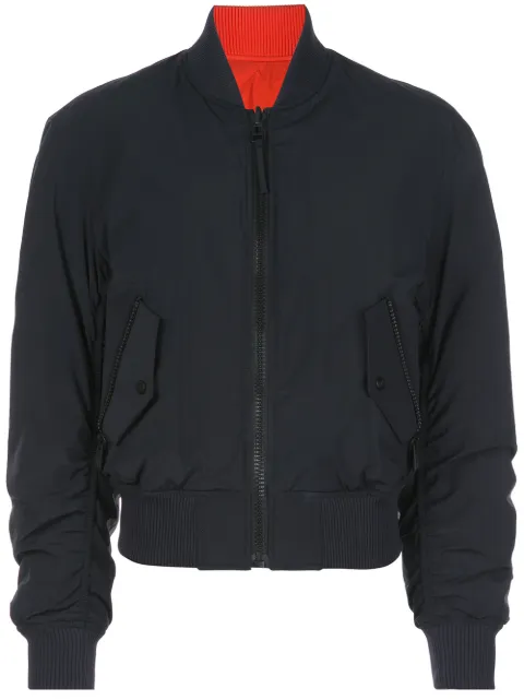 Aztech Mountain zipped bomber jacket Black AMW4009