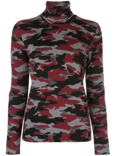 Aztech Mountain Matterhorn turtle neck jumper Red AMW40016