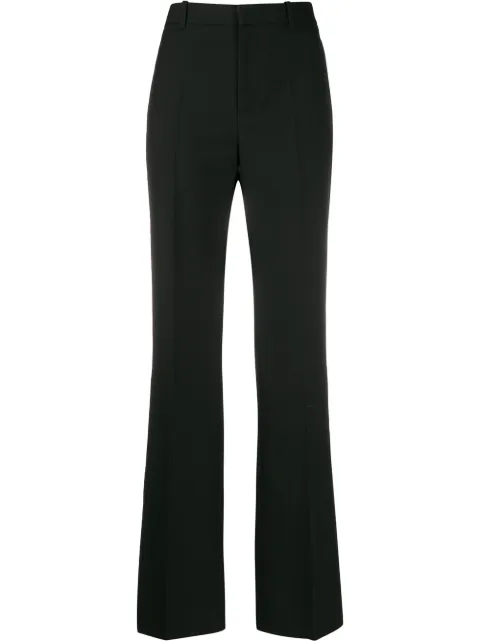 Balenciaga flared tailored trousers Black 595066TYI20