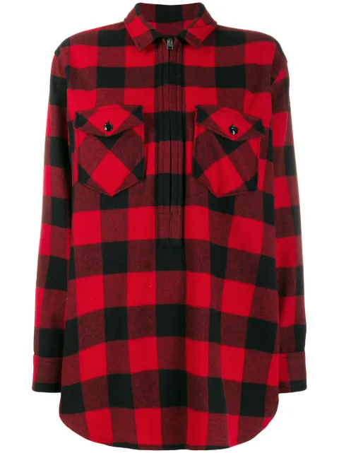 Woolrich buffalo print shirt Black WWOSH0010UT1704