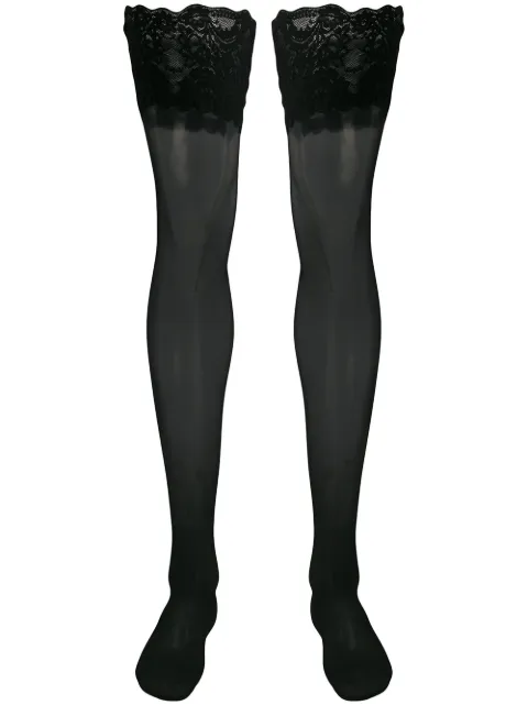 Wolford Satin 20 stay-ups Black 21223