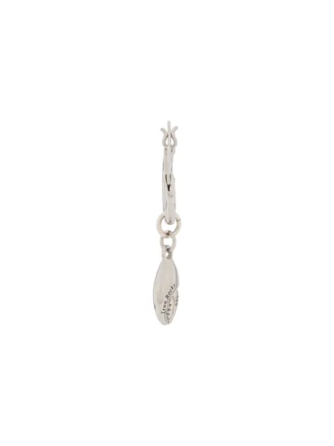 True Rocks Crab Claw hoop earring Silver SILVERCRABCLAWHOOPEARRING