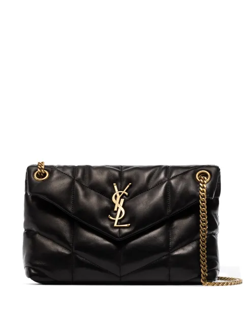 Saint Laurent Puffer small in lambskin Black 5774761EL07