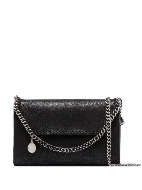 Stella McCartney Falabella wallet crossbody bag Black 581238W9132