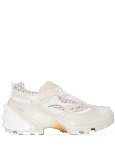 1017 ALYX 9SM two-tone low-top sneakers White AAUSN0009LE01