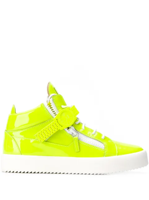 Giuseppe Zanotti x Christian Cowan Gzxcowan high-top sneakers Green RCCU900002