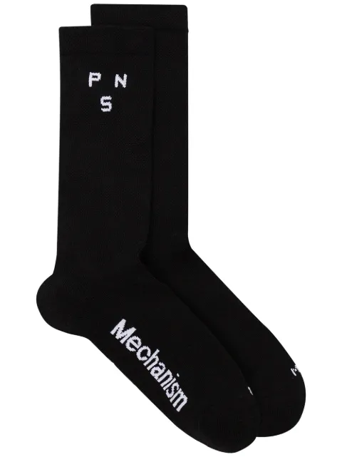 Pas Normal Studios control logo socks Black NA0903E