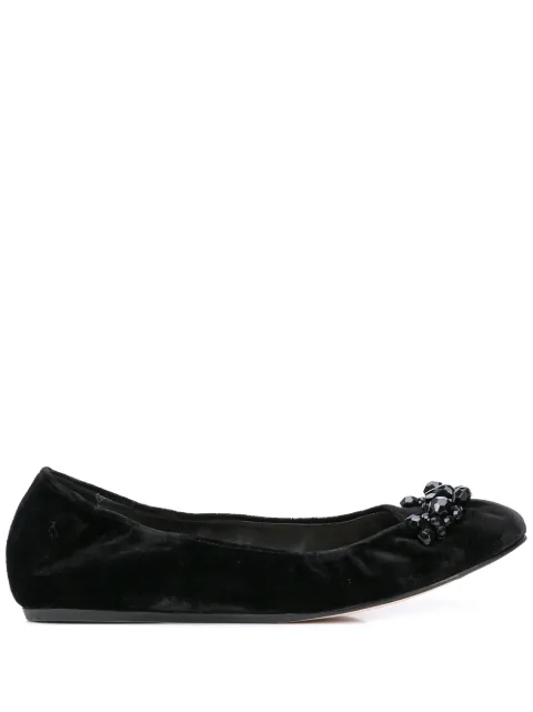 Simone Rocha embellished ballerinas Black RMP1B0762