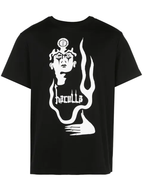 Haculla Pain graphic T-shirt Black HA02BJT15