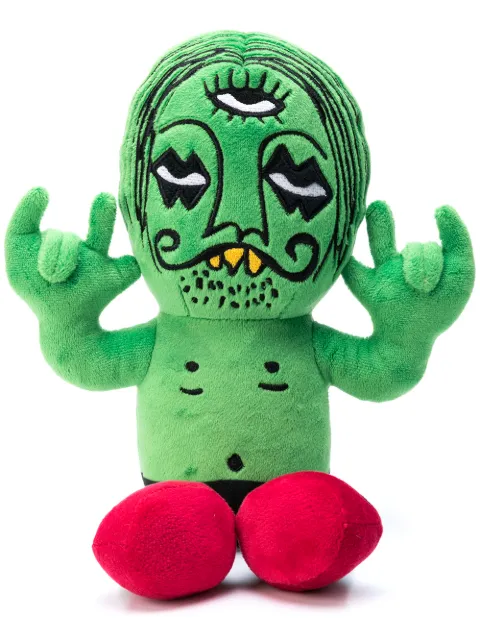 Haculla Rock On character pillow Green HA02BJPL03