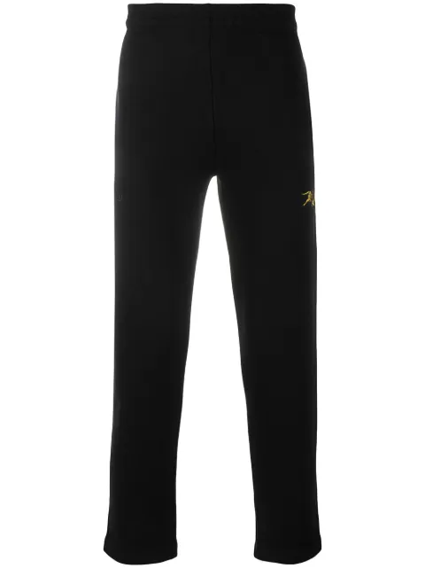 Kenzo tiger patch track pants Black F965PA7354MD
