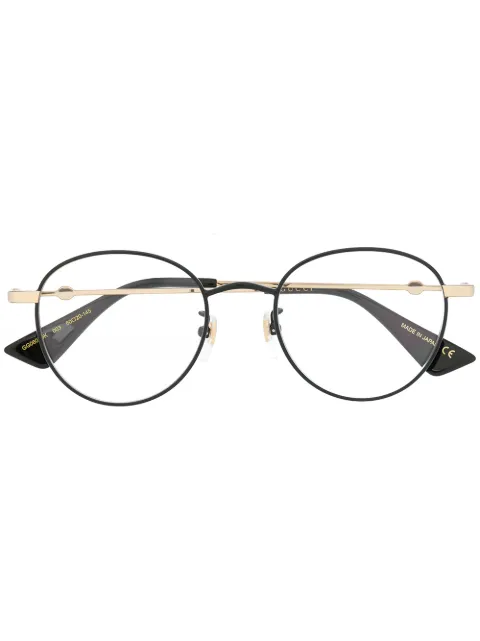 Gucci Eyewear round frame optical glasses Black GG0607OK
