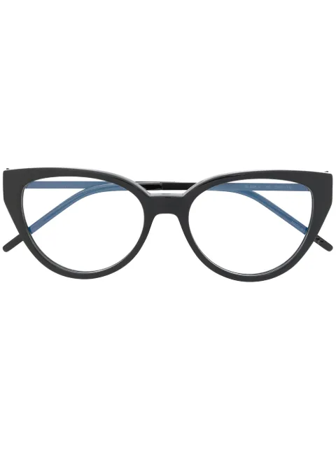 Saint Laurent Eyewear SLM48A cat-eye glasses Black SLM48A