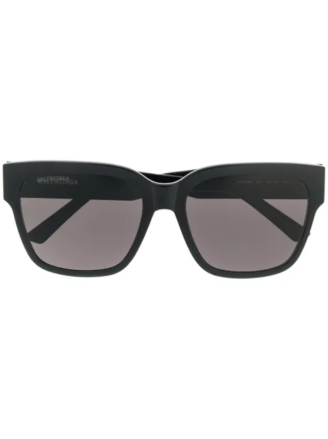 Balenciaga Eyewear Paris square sunglasses Black BB0056S001