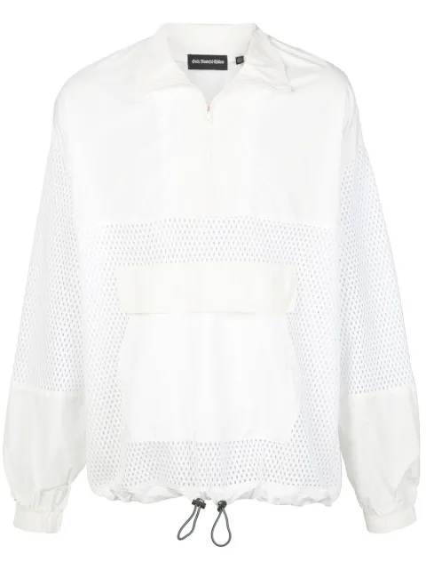 God's Masterful Children mesh panel windbreaker White GMC02BJX13
