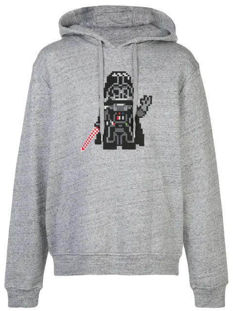Mostly Heard Rarely Seen 8-Bit Invader jersey hoodie Grey MHEB02BJKH23