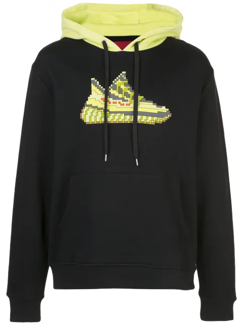 Mostly Heard Rarely Seen 8-Bit Aero jersey hoodie Black MHEB02BJKH12