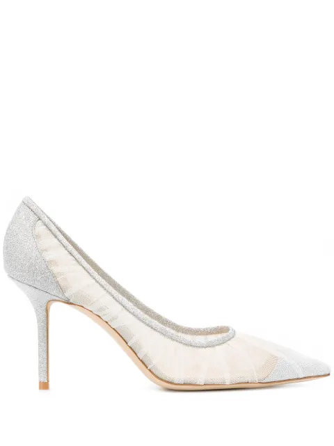 Jimmy Choo Love 85 pumps White LOVE85TFG