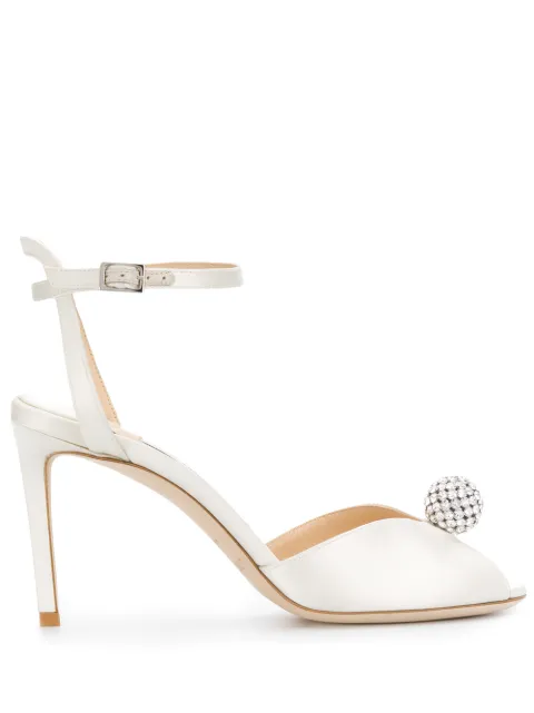 Jimmy Choo Sacora 85 sandals White SACORA85WCZ
